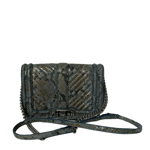 Rebecca Minkoff Snake Skin Crossbody Bag - Picture 1 of 3